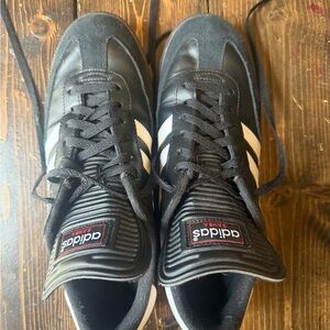 Gently used Adidas Samba Black Sneakers (034563) size 10